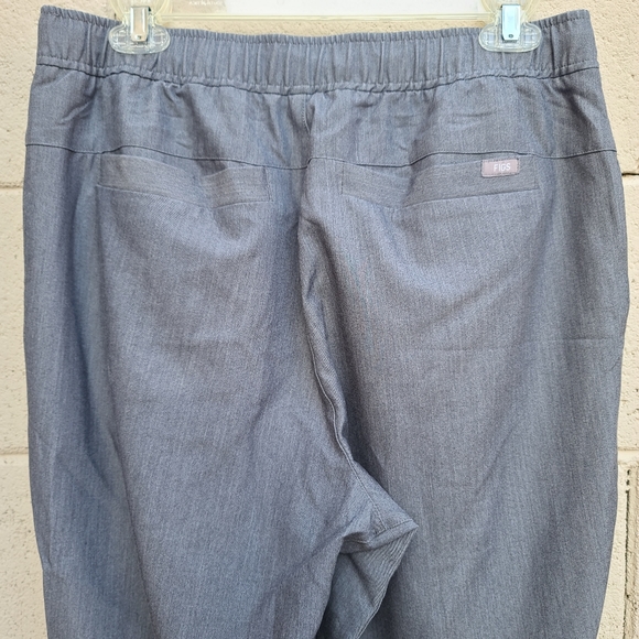 Figs | Men's Tansen Heathered Gray Jogger Scrub Pants Size Medium - Picture 11 of 16